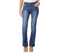WallFlower Luscious Curvy Bootcut Mid-Rise Insta Stretch Juniors (Standard e Plus) Jeans da Donna, Trixie, 7