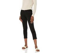WallFlower Ultra Crop Mid-Rise Insta Soft Juniors (Standard And Plus) Jeans, Nero, 48 Donna