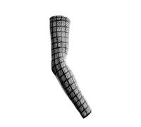 Wallhack Manicotto per braccio da gioco | Accessori per configurazione di gioco Maniche protettive per braccia | Manicotti a compressione per coprire le braccia, nero, Small/Medium 6-8.5 US
