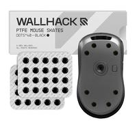 Wallhack Pattini per mouse in PTFE, universali di alta qualità, per mouse da gioco, scorrimento ultra liscio su panno e cuscinetti in vetro, personalizza velocità e controllo, veloci, facili da
