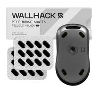 Wallhack Pattini PTFE Black Pills (24 pezzi) | Costruito per giocatori attenti alla precisione | Prestazioni durature e movimento fluido