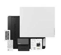 Wallhack SP-005 Tappetino da Gaming in Vetro - Superficie Veloce, Grande Mousepad Esport, Scorrimento Fluido a Bassa Frizione, Vetro Temperato, Ergonomico e Sottile, Durevole e con Custodia | Bianco