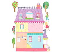 Wallies W13526 Adesivo Parete, Giocare a Casa, Multicolore