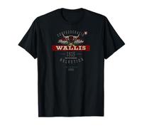 Wallis KANTON Svizzera N. 1 - Nero Maglietta