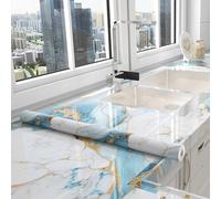 Wallpaper Kitchen Worktop Covering,Marble Contact Paper Self Adhesive, Tiles Stickers,Sticky For Walls,Peel And Stick,Waterproof(Style 5,60cm*30m)