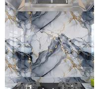 Wallpaper Kitchen Worktop Covering,Marble Contact Paper Self Adhesive, Tiles Stickers,Sticky For Walls,Peel And Stick,Waterproof(Style 4,60cm*30m)