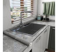 Wallpaper Kitchen Worktop Covering,Marble Contact Paper Self Adhesive, Tiles Stickers,Sticky For Walls,Peel And Stick,Waterproof(Style 6,60cm*20m)