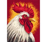 Wallphantom animale DIY rug Latch Hook Kits,Un bel cazzo grosso,Handmade Hanging Carpet Embroidery Making Kits,Home Decoration Rug for Adults And Beginners,90x120cm