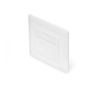 DIGITUS DN-93831 - Concepita con una targa anteriore per 2x Keystone moduli