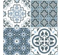 Wallpops FP2951 Piastrelle per, Blu, 12 x 12 inches