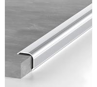 WallProtectors - Protezioni da parete in alluminio, 90 cm, 3 pezzi, 20 mm, installazione facile e veloce, resistente agli urti e alle intemperie, per pareti piastrellate (Sle 11)
