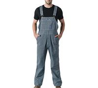 Walls Liberty Big Smith - Bavaglino da uomo in noce americano, a righe, taglia 44/34, Hickory Stripe, 44W x 34L