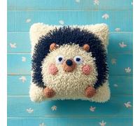 WallustrioaW Kit Per Ricamo 3D Per Cuscini Fai Da Te,Riccio Cuscini All'Uncinetto,Set Per Ricamo,Adatto Per Principianti,Decorazioni Per La Casa,43X43Cm