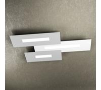 WALLY APPLIQUE-PLAFONIERA 3 LUCI(COMPOSTO DA 1138-40-GR+1138-50-GR+1138-60-BI) 1138-M3-BG