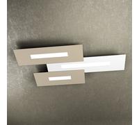 WALLY APPLIQUE-PLAFONIERA 3 LUCI (COMPOSTO DA 1138-40-SA+1138-50-SA+1138-60-BI) 1138-M3-BS