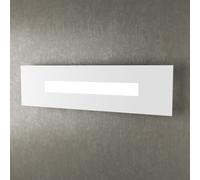 WALLY APPLIQUE-PLAFONIERA 60 CM. 1 LUCE BIANCO 1138-60-BI