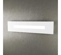 WALLY APPLIQUE-PLAFONIERA 70 CM. 1 LUCE BIANCO 1138-70-BI
