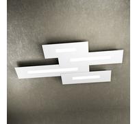 WALLY WALLY APPLIQUE-PLAFONIERA 4 LUCI(COMPOSTO DA 1138-40-BI+1138-50-BI+1138-60-BI+1138-70-BI) 1138-M4-BI