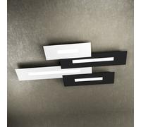 WALLY WALLY APPLIQUE-PLAFONIERA 4 LUCI(COMPOSTO DA 1138-40-BI+1138-50-NE+1138-60-NE+1138-70-BI) 1138-M4-BN