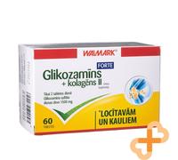 Walmark Glucosamina + Collagene Forte 60 Compresse Giunti E Ossa Salute Supporto