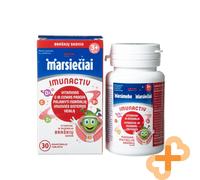 Walmark Marsiečiai Imunactiv Gusto Fragola Immune per Bambini 30 Masticabile Tab