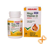 WALMARK Mega Vitamina D 4000IU 30 Pillole Immune Sistema Ossa Denti Supporto