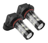 Walmeck 9006 HB4 Fendinebbia per Guida Auto, Angolo del Fascio di 360 Gradi, Illuminazione più Ampia, LED Superiore, 1800lm Alta luminosità, Durata 80.000 Ore, Installazione Semplice,