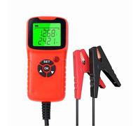 Walmeck Analisi del Tester Caricatore della Batteria Dell'auto 12V 2000CCA Test Test Charge Diagnosi Automatica Portable Red Blue Green Purple (Rosso)