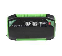 Walmeck Auto 600W DC 12V su AC 220V 2 Socket 2xType C 2xusb A Ports Vehicle Charger con Display di Tensione per le Esigenze di Alimentazione On-the-go