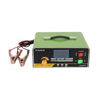 Walmeck Caricatore della Batteria Intelligente 800W Caricatore a Batteria Automatica per la Sicurezza per Sovraccarico per Moto per Autoveicoli (Plug)