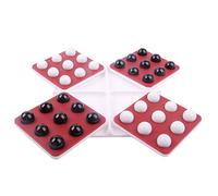 Walmeck Classico Gioco da Tavolo Scacchi Giocattolo Pentago per Bambini Dagli 8 Anni in su Plastica Ecologica (Colorato)