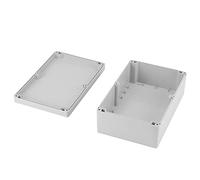 Walmeck Contenitore in Plastica Resistente All'acqua, Scatola di Derivazione per Progetto, Custodia Elettrica Fai-da-te Ad Alta Durezza e Durevole per Interni Ed Esterni, Quadro d