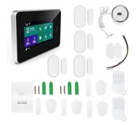 Walmeck di Allarme Full Touch Screen Wireless TY 2G con Sblocco delle Impronte Digitali per la Protezione della Sicurezza Domestica
