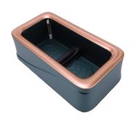 Walmeck Dispenser Automatico di Copriscarpe Macchina Copriscarpe Usa e Getta con Rilevamento Intelligente per Uso Domestico Design Compatto in Lega di Alluminio 40 X 21 Cm