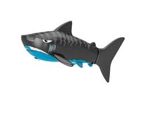 Walmeck Giocattolo per Pesci Telecomandato Piscina Simulazione Barca Mini Giocattolo per Pesci RC con Nuoto Immersioni Funzioni Galleggianti Piscina Bambini Tempo del Bagno (Grigio)