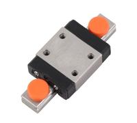 Walmeck Guida Lineare in Miniatura LML7B, Blocco di Scorrimento da 7 Mm di Larghezza con Design a 4 Punti Contatto e Lubrificazione, per Apparecchiature Precision (40 mm)