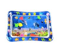 Walmeck Il Miglior Tempo a Pancia in giù per Il Bambino, Materiale Sicuro e Durevole, Promuove lo Sviluppo del Bambino con Il Tappetino da Gioco Gonfiabile in PVC, Divertente Centro di (6)