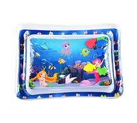 Walmeck Il Miglior Tempo a Pancia in giù per Il Bambino, Materiale Sicuro e Durevole, Promuove lo Sviluppo del Bambino con Il Tappetino da Gioco Gonfiabile in PVC, Divertente Centro di (5)