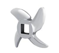 Walmeck Lama Tritacarne in Acciaio Inossidabile di Ricambio Durevole Accessori per Coltelli Tritacarne Tritare Senza Sforzo Carne Frutta Verdura per Domestica Uso Commerciale 12# 22# 32# (ventidue#)