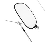 Walmeck Luce Riflettente Morbida 5 in 1 Schermo Reflector Photography Flag Scheda Black Reflector Schermo Adatto a Still Life Portrait Lighting Studio