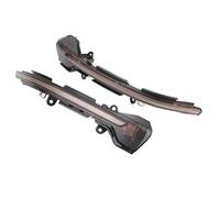 Walmeck Luci a LED Gialle, Lente fumé Unica con Lampeggio Sequenziale Dinamico, per SLEON III 5F, V KJ1, KJ7, Dotato di Sorgente Luminosa a LED, Alta luminosità e Prestazioni Stabili,