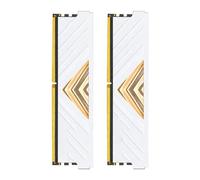 Walmeck Memoria Desktop DDR5 da 32 GB (16 GBx2) 5600 MHz RGB a Doppio | Supporta L'overclocking XMP 3.0, ECC Integrato per l'integrità dei Dati, PMIC Integrato per Tensione Stabile, Dimensioni