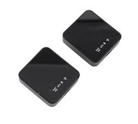 Walmeck Microfono Wireless Microfono Cancelliere il Microfono Esterno Portatile Intervista con per lo Streaming Live e la Registrazione Video, Registrazione Vocale Chiara Ad Alta (#2)