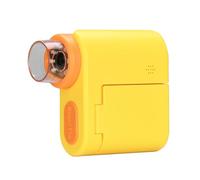 Walmeck Microscopio Digitale Portatile da 1000x per Bambini, Risoluzione 4K con Schermo a LED da 2,0 Pollici, Osservazione Ovunque e in Qualsiasi Momento, Immagini e Video Cristallini (Giallo)
