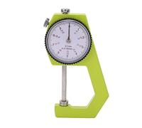 Walmeck Misuratore di Spessore con Quadrante Rotondo Tester di Spessore Ad Alta Precisione 0,1 Mm Gamma 0 a 30 Mm Strumento Misurazione per Gioielli in Carta Finta Pelle