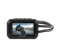 Walmeck Motorcycle Dash Camera 1080p Doppia Visione Notturna della Doppia Registrazione Anteriore e Posteriore IPS Touch Screen IP67 IP67 IPTROURO per ATV UTV Snowmobile