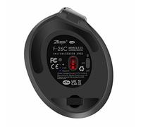 Walmeck Mouse Wireless Ricaricabile Dual-mode ZELOTES F26C Silenzioso 2,4 GHz BT Grigio per Giochi da Ufficio