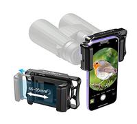 Walmeck per Telefono per Telescopio, Adattatore Universale per Telefono, Allineamento Preciso della Messa a Fuoco, Compatibile con la Maggior Parte degli Smartphone, Compatto e