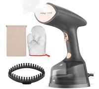 Walmeck Potenza 2000 W, 350 Ml di Piroscafo per Abbigliamento Portatile a 350 Ml con 2 Impostazioni a Vapore, Schermo LCD per Rimozione delle Rughe, Riscaldamento Rapido, Facile da Usare (2)