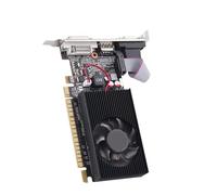 Walmeck Scheda Grafica GT610 1 GB DDR3, Potente Elaborazione delle Immagini, Porte DVI VGA con Ventola di Raffreddamento di qualità, Dimensioni Ridotte e Design Leggero